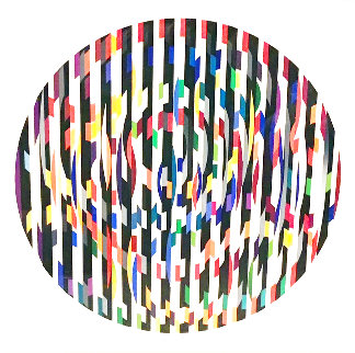 Message of Peace AP 1981 Limited Edition Print - Yaacov Agam Message of Peace AP 1981 Limited Edition Print - Yaacov Agam