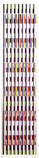 Vertical Orchestration IV 1979 Limited Edition Print - Yaacov Agam Vertical Orchestration IV 1979 Limited Edition Print - Yaacov Agam