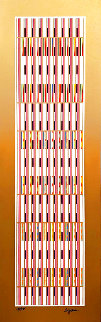 Vertical Orchestration VI 1979 Limited Edition Print - Yaacov Agam Vertical Orchestration VI 1979 Limited Edition Print - Yaacov Agam