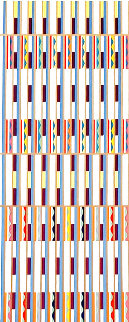 Vertical Orchestration X 1979 Limited Edition Print - Yaacov Agam Vertical Orchestration X 1979 Limited Edition Print - Yaacov Agam