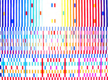 Blessing (Light) Limited Edition Print - Yaacov Agam