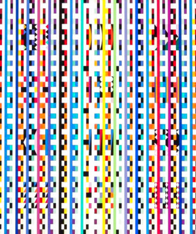Beyond the Visible 1980 Limited Edition Print - Yaacov Agam