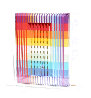 Torah Book Polymorph 3-D Sculpture 1992 11 in HS Other by Yaacov Agam - 1