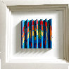 Rainbow Message Polymorph Agamograph 2004 16x16 Sculpture by Yaacov Agam - 1