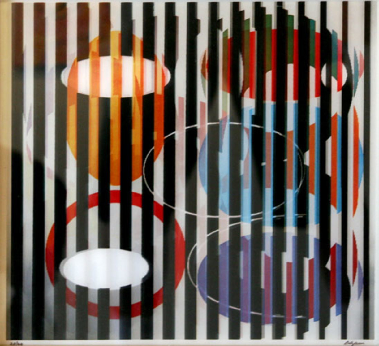 Cycle Agamograph 1977 Limited Edition Print by Yaacov Agam Cycle Agamograph 1977 Limited Edition Print by Yaacov Agam