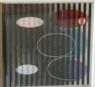 Cycle Agamograph 1977 Limited Edition Print by Yaacov Agam - 3 Cycle Agamograph 1977 Limited Edition Print by Yaacov Agam - 3