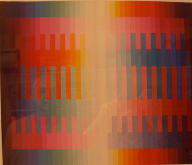 Magic Rainbow, Framed Set of 3 1979 Limited Edition Print by Yaacov Agam