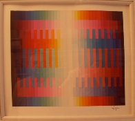 Magic Rainbow, Set of 3 1979 Limited Edition Print by Yaacov Agam - 1 Magic Rainbow, Set of 3 1979 Limited Edition Print by Yaacov Agam - 1