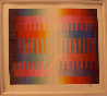 Magic Rainbow, Framed Set of 3 1979 Limited Edition Print by Yaacov Agam - 1