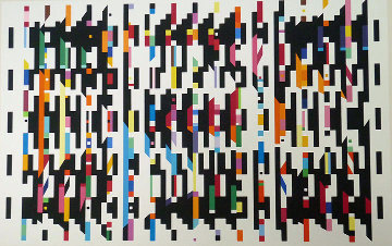 Untitled B 1976 Limited Edition Print - Yaacov Agam Untitled B 1976 Limited Edition Print - Yaacov Agam