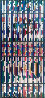 Shalom Window 1982 Limited Edition Print by Yaacov Agam - 1 Shalom Window 1982 Limited Edition Print by Yaacov Agam - 1
