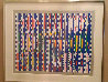 Vertical Midnight #3 Agamograph 1985 Sculpture by Yaacov Agam - 1