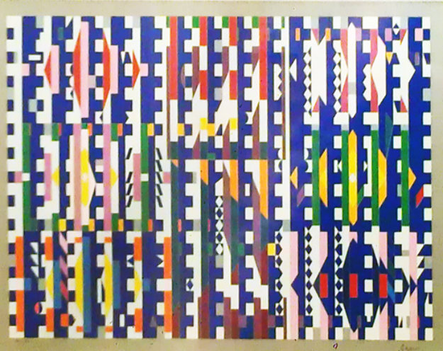 Magic Time 1980 Limited Edition Print by Yaacov Agam Magic Time 1980 Limited Edition Print by Yaacov Agam