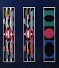 Three in One, Framed Suite of 3 1987: Serigraphs Limited Edition Print by Yaacov Agam - 2