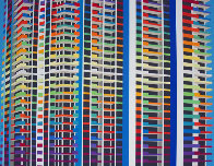 Villa Regina Agamograph 1983 Sculpture by Yaacov Agam - 0 Villa Regina Agamograph 1983 Sculpture by Yaacov Agam - 0