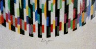 Message of Peace 1980 Limited Edition Print by Yaacov Agam - 2 Message of Peace 1980 Limited Edition Print by Yaacov Agam - 2