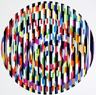 Message of Peace 1980 Limited Edition Print by Yaacov Agam - 0 Message of Peace 1980 Limited Edition Print by Yaacov Agam - 0