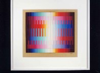 Magic Rainbow 1981 Limited Edition Print by Yaacov Agam - 1 Magic Rainbow 1981 Limited Edition Print by Yaacov Agam - 1