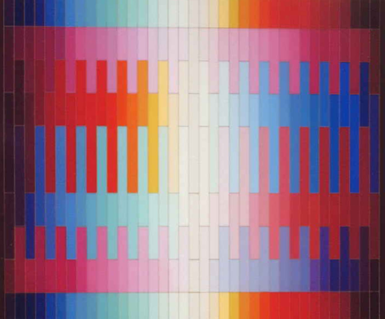Magic Rainbow 1981 Limited Edition Print by Yaacov Agam Magic Rainbow 1981 Limited Edition Print by Yaacov Agam