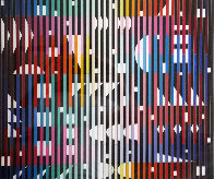 Anti Composition Paris 1982 Limited Edition Print by Yaacov Agam - 0 Anti Composition Paris 1982 Limited Edition Print by Yaacov Agam - 0