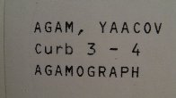 Curb 3-4 Agamograph With Lens Sculpture by Yaacov Agam - 6 Curb 3-4 Agamograph With Lens Sculpture by Yaacov Agam - 6