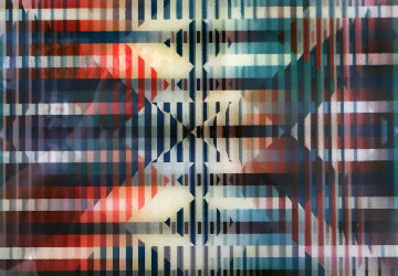 Daily to Eternal Series: Passage 1985 Limited Edition Print - Yaacov Agam Daily to Eternal Series: Passage 1985 Limited Edition Print - Yaacov Agam
