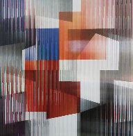 Angles Agamograph Sculpture by Yaacov Agam - 0 Angles Agamograph Sculpture by Yaacov Agam - 0