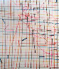 Line Orchestration Number One Drawing 1978 12x12 Drawing by Yaacov Agam - 0