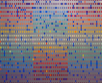 Untitled Agamograph 1980 Sculpture - Yaacov Agam Untitled Agamograph 1980 Sculpture - Yaacov Agam