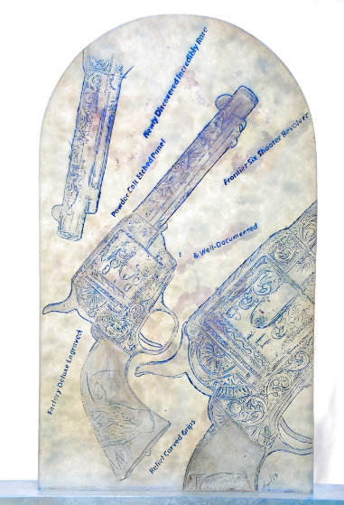 Six Shooter 2018 26x22 by Nick Agid