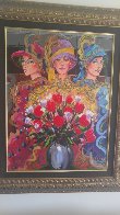 3 Ladies With Wildflowers 2004 Limited Edition Print by Otto Aguiar - 1 3 Ladies With Wildflowers 2004 Limited Edition Print by Otto Aguiar - 1