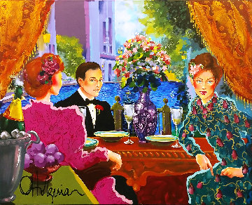 Celebration 37x46 Original Painting - Otto Aguiar Celebration 37x46 Original Painting - Otto Aguiar