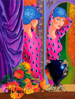 Mystique 2005 48x36 Original Painting - Otto Aguiar Mystique 2005 48x36 Original Painting - Otto Aguiar