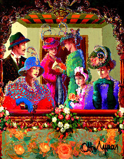 Teatro Amazonas 2005 50x40 Original Painting - Otto Aguiar Teatro Amazonas 2005 50x40 Original Painting - Otto Aguiar
