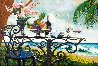 Ocean Dining 1999 48x60 - Huge Mural Size Original Painting by Otto Aguiar - 0