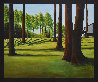 View From the 18th 2003 33x39 - Golf Original Painting by Roy Ahlgren - 1