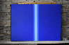 Blue Divide 1978 Cataloged Painting 36x48 Original Painting by Roy Ahlgren - 1