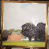 Enniscoe House, Black Trees 2001 25x25 Original Painting by Eric Aho - 1