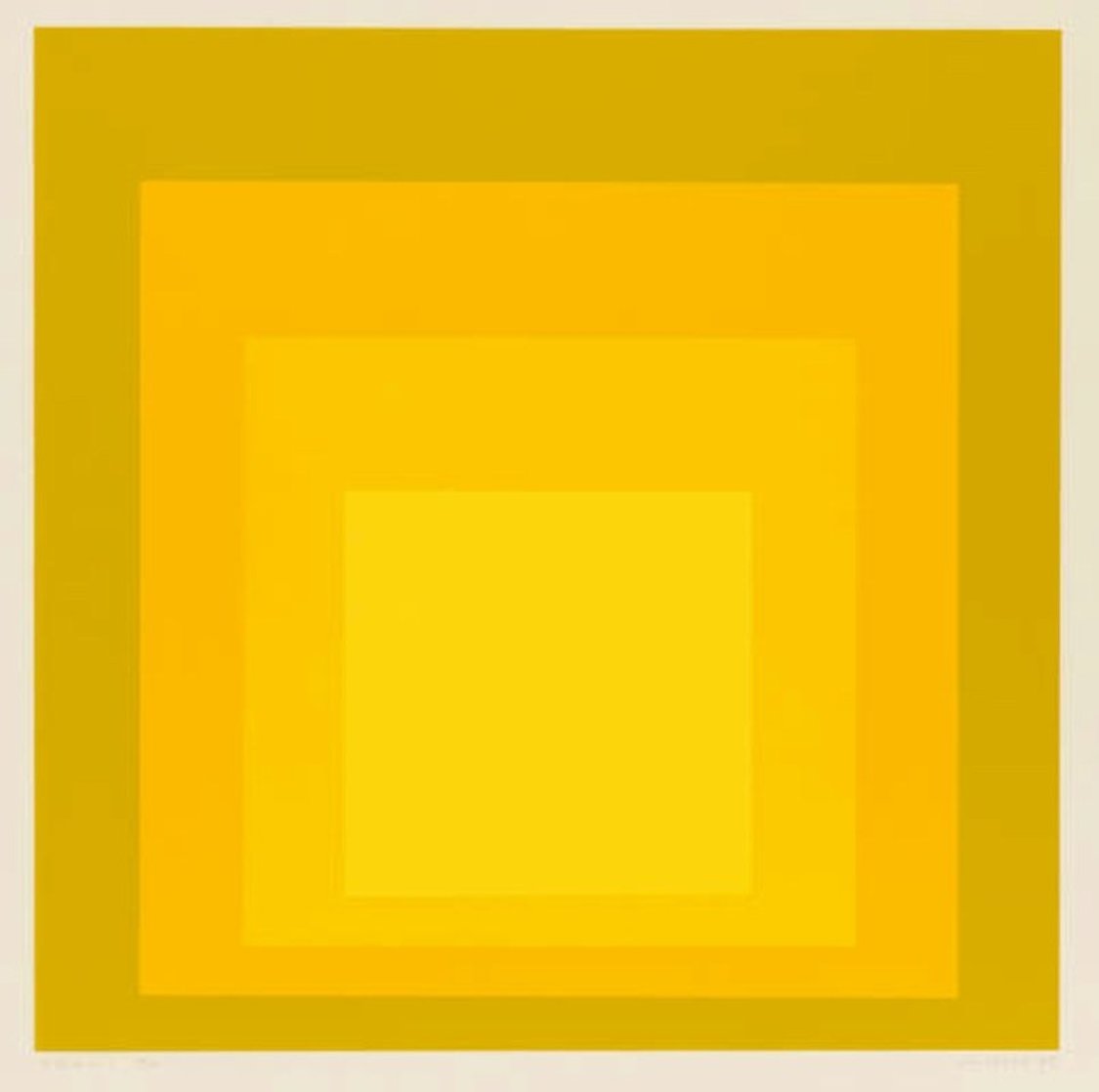 Mma-1 1970 Limited Edition Print by Josef Albers Mma-1 1970 Limited Edition Print by Josef Albers