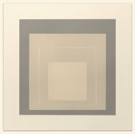 White Line Squares (Series Ii), XIV 1966 Limited Edition Print by Josef Albers - 0 White Line Squares (Series Ii), XIV 1966 Limited Edition Print by Josef Albers - 0