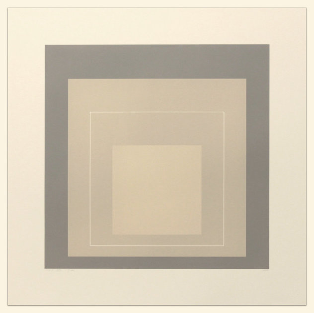 White Line Squares (Series Ii), XIV 1966 Limited Edition Print by Josef Albers
