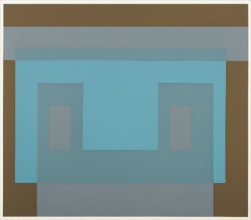 Six Variants, Suite of 6 Screenprints 1969 Limited Edition Print - Josef Albers Six Variants, Suite of 6 Screenprints 1969 Limited Edition Print - Josef Albers