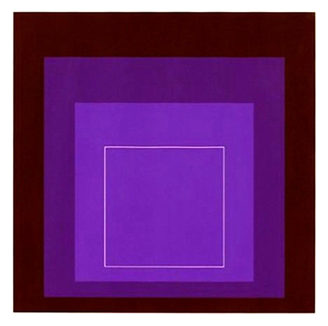 White Line Squares XI: Series II 1966 Limited Edition Print by Josef Albers White Line Squares XI: Series II 1966 Limited Edition Print by Josef Albers