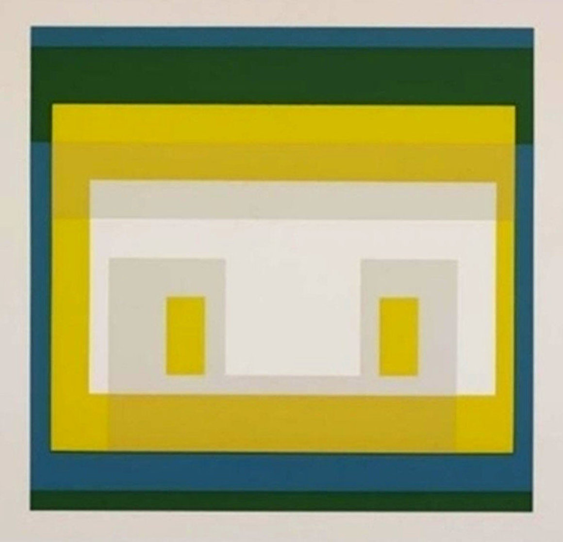 Variant Ii: 10 Variants Suite 1966 Limited Edition Print by Josef Albers Variant Ii: 10 Variants Suite 1966 Limited Edition Print by Josef Albers