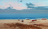 Beach 14x48 Original Painting by Fernando Alcaraz - 0