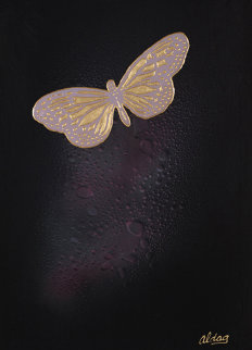Butterfly 40x30 Original Painting - Juergen Aldag Butterfly 40x30 Original Painting - Juergen Aldag