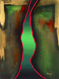 Nile 40x30 Original Painting - Juergen Aldag Nile 40x30 Original Painting - Juergen Aldag