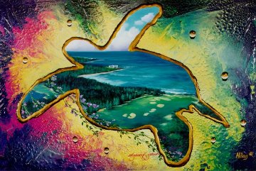Turtle Bay Golf Resort 24x36 Original Painting - Juergen Aldag