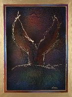 Whale Tail 40x30 Huge Original Painting by Juergen Aldag - 1 Whale Tail 40x30 Huge Original Painting by Juergen Aldag - 1