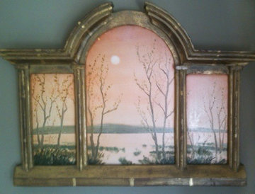 Twilight in the Spring 14x21 Original Painting - Brad Aldridge Twilight in the Spring 14x21 Original Painting - Brad Aldridge